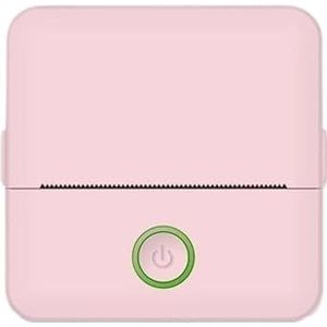 Mini HD Draagbare Label Thermische Printer Endurance Bluetooth-printer For Studentenfout Titel Opmerking Verkeerde Zak Inktloos Afdrukken Gebruiksvriendelijk(Pink)