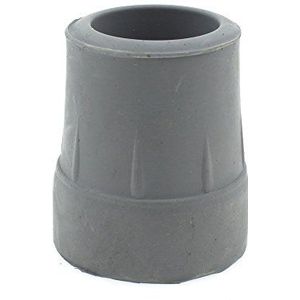 Lifeswonderful® - 2 stuks duurzame rubberen voetjes, 25 mm, voor krukken en loophulpen