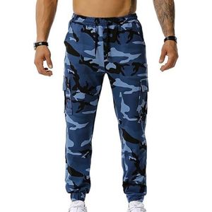 Joggingbroeken Camouflage Katoenen Camouflagebroek For Heren Joggingbroeken Sportbroeken For Heren Vrijetijdsbroeken Vrijetijdsbroeken Fitnesstrainingsbroeken Casual Militaire Broeken (Color : Dark b