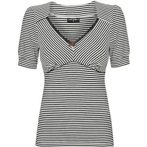 Vive Maria Classic Ahoi dames T-shirt zwart/wit, Meerkleurig, M