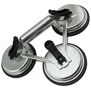 Klemmen voor auto's, voor het dragen van gereedschap van glas of steen voor platen, steenheffers, hefklem. (zilver)