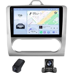 Android 14 2Din Autoradio geldt voor Ford Focus 2 Mk 2 2004-2011 Ingebouwd CarPlay/Android auto/DSP-processor/GPS-navigatie/WIFI RDS-radio-Bluetooth 9Duim Touch screen/Stuurbediening(A,C30Plus)