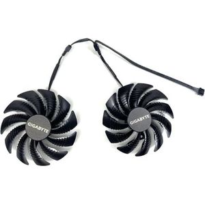 88MM T129215SU PLD09210S12HH 12V 4-pins koelventilator voor Gigabyte voor GeForce GTX 1060 1070 GTX1060 GTX1070 grafische kaartkoelerventilator(2pcs)