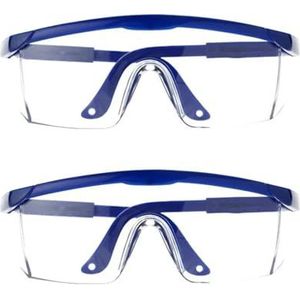 Veiligheidsbril, Anti-spat werkveiligheidsbrillen Oogbescherming Laboratoriumbrillen Stofdichte beschermende industriële windbrillen Fietsbrillen
