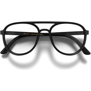 London Mole® Pilot leesbril | Coole lezers in pilotenstijl | Heren dames unisex | Veer scharnieren