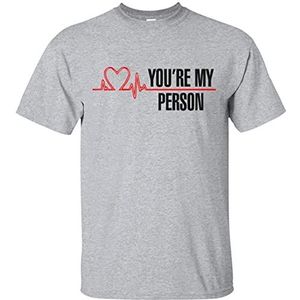 Grey's Anatomy You're My Person Funny T Shirts T-Shirt T-shirts & overhemden(Small)