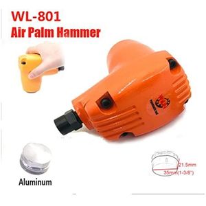 Luchthamerset, Pneumatische luchtgereedschap palm van hand klop verslaan staking hamer scaler up-801 Pneumatisch gereedschap(Silver)