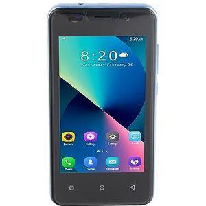 3G Smartphone, 3000mAh Batterij Touchscreen Wifi 1GB RAM 8GB ROM Dual SIM Telefoon voor 11 (EU-stekker)