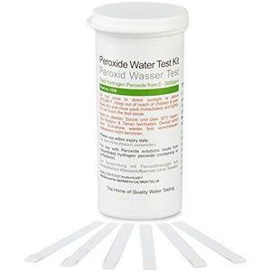 SimplexHealth Peroxide Water Teststrips 0-5000 ppm (50 Strips)