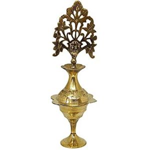 Sharvgun Islamic messing Surmadani antieke fles handpot vrouwen accessoires eyeliner kajal houder case vintage gegraveerd gemaakt huwelijksfeest zonder surma 14,5 cm