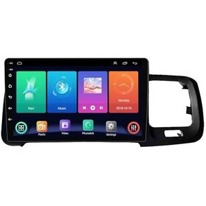 Android 14 2 Din Autoradio voor Volvo S60 V60 2011-2020 - Steun Carplay Android Auto DSP-9"" Touchscreen Auto Stereo Met Stuurwielbediening WIFI 4G Bluetooth Split-Screen(A,P2 WIFI 4-Core 1G+32G)