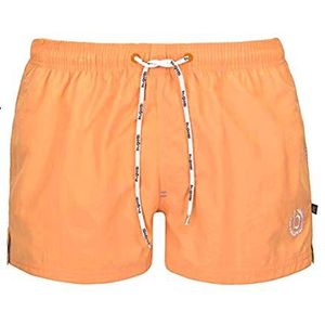 bugatti® - Korte herenzwemshorts in blauw, groen, marineblauw, rood, zwart of turquoise, Light Orange-Peach, M