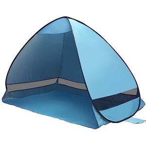 WEJIUAFB Strandschaduwtent voor 2-3 personen, UV50+ pop-up strandschuilplaats inclusief handtasharingen, draagbare strandtent, zonneschuip, camping, zonnescherm onderdak