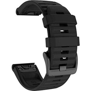 Chainfo compatibel met Garmin Fenix 6X PRO/Fenix 6X Sapphire/Fenix 3 / Fenix 5X Plus/5X Sapphire Watch Strap, Premium Soft Silicone Watch Band Replacement Wristbands (Pattern 6)