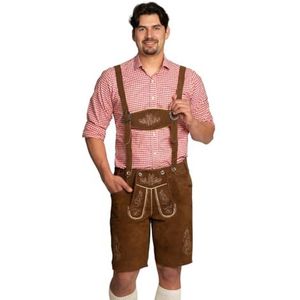 STOCKERPOINT Slimfit Klederdracht broek 'Suzan' in Bruin | ABOUT YOU