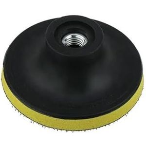 Polijstschijf voor slijpmachine, 1 stuk 3/4/5"" M10/M14/M16 schuurschijf steunschijf for elektrische schuurmachines of viltpolijstschijf schacht klittenbandplaat schuurschijven(75mm-M10)