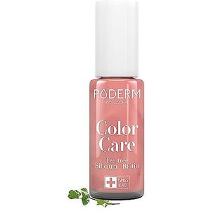 NAGELSCHIMMEL | Nagellak Glanzend Roze Goud TEA TREE | Preventie en behandeling van gele/beschadigde nagels door nagelschimmel | Voet-/handverzorging | Gemakkelijk/snel | SWISS MADE