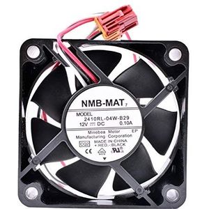 SCYHGLM Drum Washing Machine Cooling Fan voor NMB 2410RL-04W-B29 12V 0.10A 60x60x25mm 6cm 3-draad