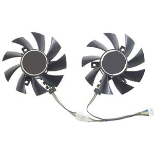 75MM FD8015U12D DC12V 0.50AMP 4Pin grafische kaartventilator voor ASRock voor PG D voor RADEON RX580