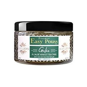Shandrani Easy Pouss Paris Aloe Locks Original Jelly with Aloe Vera and Tea Tree, Used to Shape all Protective Hairstyles Locks, Braids, Twists and Buns whilst Softening and Repairing Hair Breakages 300ml