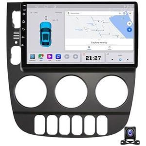 9 Inch Octa Core 2G+32G Car Stereo Compatible with BENZ ML320 ML350 2001~2005 Touchscreen Navigation with Bluetooth, Wireless Carplay, Android Auto, 1080P Backup Camera,C30 Pro
