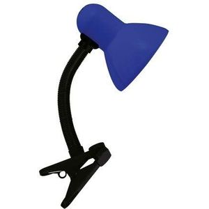 Bureaulamp met clips tafellamp leeslamp bureaulamp TOLA E27 blauw clip IDEUS Strühm 8558