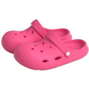 Sandalen, Dames Home Pantoffels Zomer Binnen en Buiten Dubbel Gebruik Doucheschoenen(Red,40 EU)