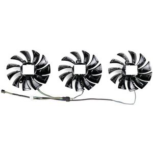 GA92S2U Koelventilator voor ZOTAC voor GeForce RTX 3090 3080 3070 3060 Ti X-GAMING Grafische Kaart(Black 3-Fan)