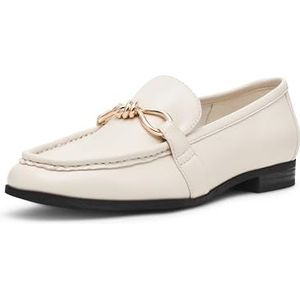 Anne Klein Beckett Loafer voor dames, Beenderen, 37.5 EU