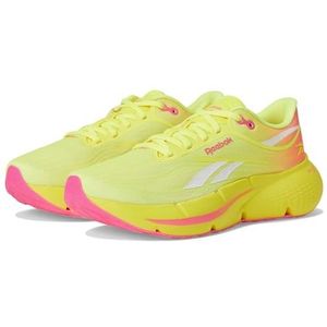 Reebok Zignition Sneaker voor dames, Elektrisch Geel Atomic Roze Krijt, 36 EU