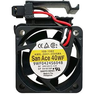 For SANYO FANUC 9WF0424S604B 4020 24V inverter 0.11A cooling fan