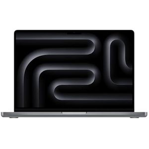 Apple MacBook Pro 2023, M3-chip met 8-core CPU en 10-core GPU (14-inch, 8 GB RAM, 512 GB SSD-opslag) (QWERTY Engels) Spacegrijs (Refurbished)