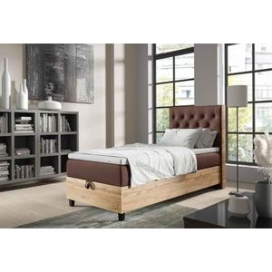 Best For Home Boxspringbed met bedkast Trinity K-14 Plate Single Bonell binnenvering incl. Topper, met levering Opbouwservice