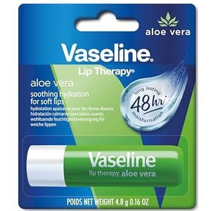 Vaseline Lip Therapy Aloë Vera | Getinte Lippenbalsem | Lippenstift met Aloë Vera en Vitamine E (Aloe Vera 1 x 4,8g)