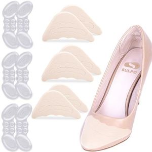 SULPO - Inlegzolen - Set van 3 paar - Hielkussens en Teenvullers