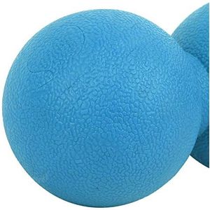 Massagebal Zelffascia Ontspanning Yoga Trainingsbal Gym voor iedereen Atleten Kantoorpersoneel(blauw, Pinda's)