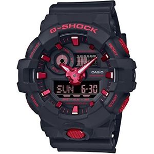 Casio G-Shock Men's GA700BNR-1A Black Analog-Digital Watch