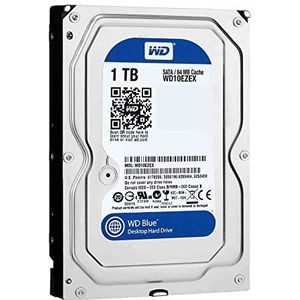 Western Digital WD10EZEX - WD 1TB CAVIAR BLAUW 64MB 7200 RPM 3.5 INCH DESKTOP SATA 6Gb/SEC INTERNE HDD