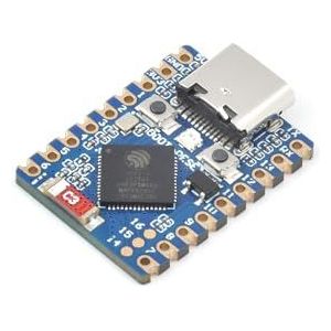 ESP32-S3 Mini Development Board Based On ESP32-S3FH4R2 Dual-Core Processor,with 2.4GHz Wi-Fi and Bluetooth 5 Support,240MHz Running Frequency, Support C/C++, MicroPython