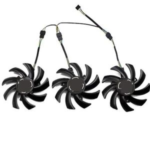 85MM T129215SU 4-pins XFX RX 6700XT GPU-ventilatoren voor Speeder SWFT 309 voor Radeon 6700 XT 12GO-graphics(3-Fan)