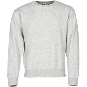 Fruit of the Loom Classic Set-In Sweat + GRATIS MyShirt stoffen zak, grijs gemengd, L