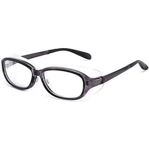 QCLU Anti-stuifmeel Veiligheidsbril voor kinderen, stuifmeel Bril Goggles Hooikoorts Goggles, Kinderbeschermende Brillen met anti-Blue Light Eye Protection-functies (Color : Gray)