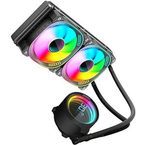 SELVFZ Vloeibare Koelsystemen met 240mm Hoog rendementradiatoren en ARGB-Sync-Verlichting voor LGA1700/AM5 CPU's het Vloeibare Koelen