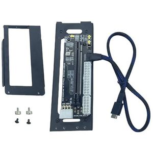 PLCPDM Uitbreidingskaart en beugel voor het aansluiten van externe GPU's en PCIe-apparaten met poortconversie