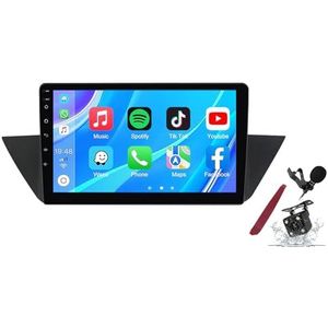 Android 14 Autoradio Stereo voor B-MW X1 (2009-2012) 9 ""Touchscreen Multimedia Speler met Draadloze Carplay GPS Navigatie FM RDS Bluetooth 5G-WiFi SWC DSP,M100s