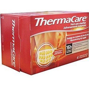 ThermaCare Patch Auto-Chauffant 8h Bas du Dos 4 Ceintures