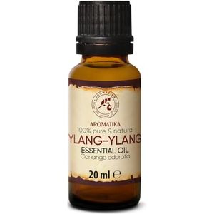 Ylang-Ylang Olie Essentiële Olie 20ml - 100% Puur & Natuurlijk - Aromatherapie - Geurolie - Geurverspreider - Ontspanning - Toevoegen aan Bad & Cosmetica - Massage - Wellness - Aroma Lamp Of Elektrische Diffuser