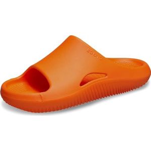 Crocs Unisex-volwassen zachte hersteldia's, Schokkend Oranje, 39.5/40.5 EU