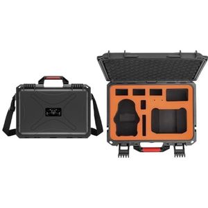Draagbare Waterdichte Doos Voor DJI Mini 4 Pro RC 2/RC N2 Hard Shell Koffer explosieveilige Doos handheld Drone Accessoires (Color : Orange)