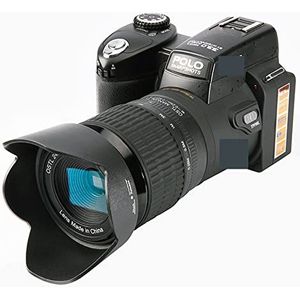 Videocamera, 24X Optische Zoom Professionele DSLR Camera for Fotografie Autofocus 33MP Drie Lens 1080P HD Digitale Video Camcorder Outdoor(64G SD Card,No Flashlight)